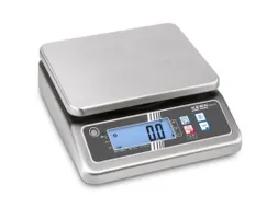 tafelweegschaal platform BxD 252x200mm RVS weegbereik 5-7.5kg