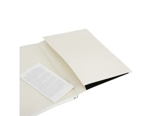 Notitieboek Moleskine XL 190x250mm lijn soft cover zwart