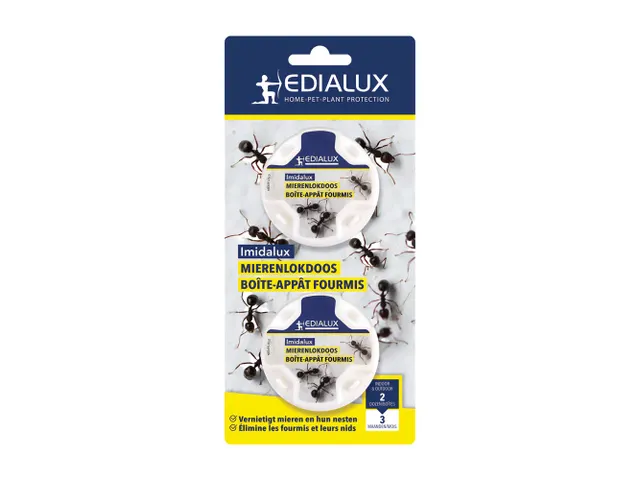 Boîte appât fourmis 2 pièces