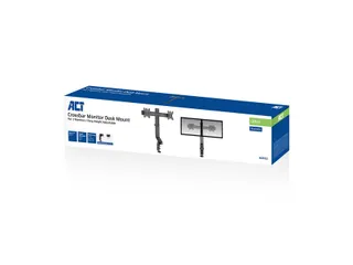 Monitorarm ACT office crossbar 2 schermen verstelbaar - 8