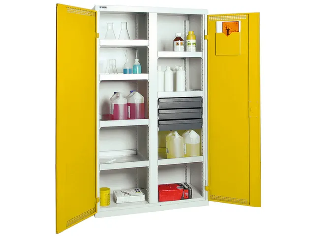 Armoire De Sécurité Tôle D'acier Pour Substances Polluantes