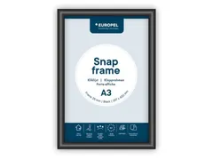 Kliklijst Europel A3 25mm zwart