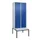 Z-garderobekast,HxBxD 2120x800x815mm,4vak,vak B 400mm,cil.-slot