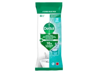 Dettol Reinigingsdoekjes Antibacterieel Oceaanfris pak van 110 doekjes - 2