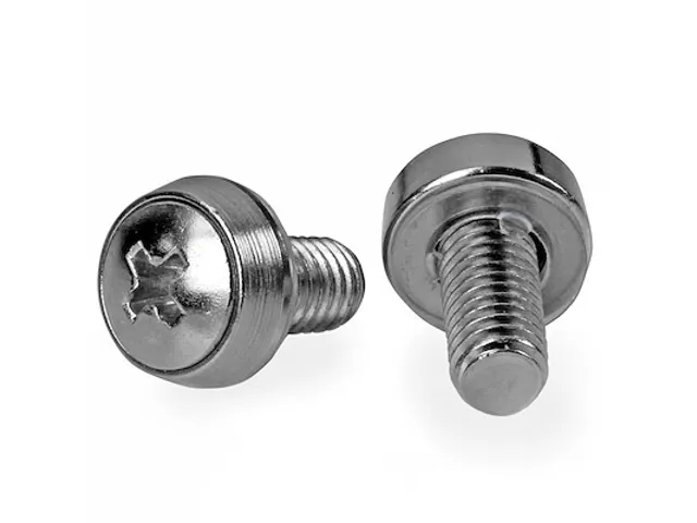 M6 x 12mm schroeven voor serverkast en rack 100 stuks pak