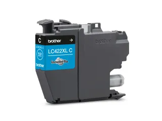 Inktcartridge Brother LC-422XLC blauw - 4