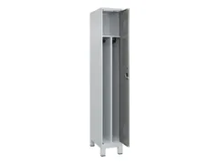 locker voor scheiding van kleding,HxBxD 1950x300x500mm,1vak