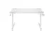GXT 709W LUMINUS RGB-led Gaming Desk Wit 120x60x74cm