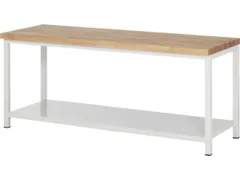 werkbank,HxBxD 840-1040x2000x700mm,beukblad,draagverm. 1250kg