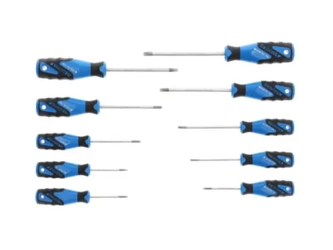 GEDORE 2163 TX-010 3C-schroevendraaierset 10stuks TX T7-T40