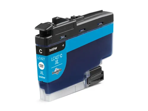 Inktcartridge Brother LC-427XLC blauw