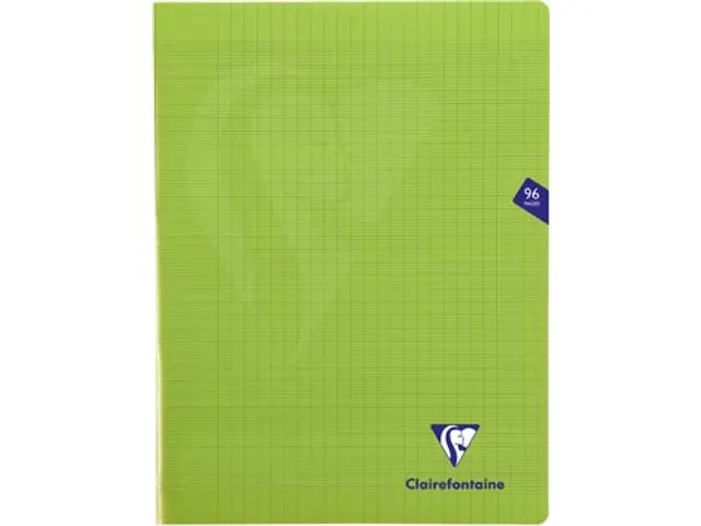 Schrift Mimesys A4+ 48 vel Seyès, kaft in PP Groen