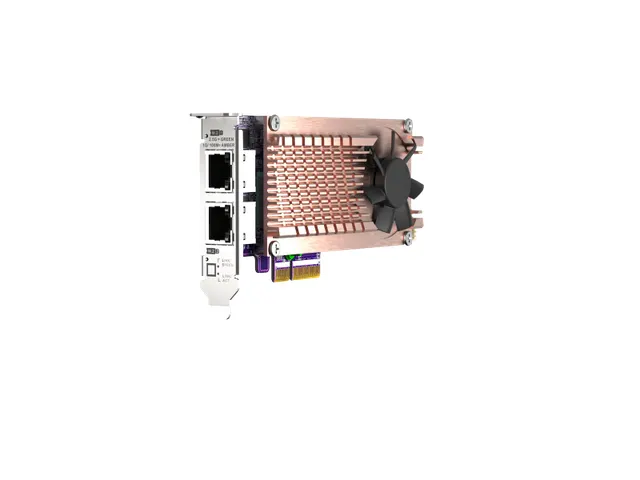 QNAP QM2-2P2G2T, Intern, Bedraad, PCI Express, Ethernet, 2500 Mbit/s