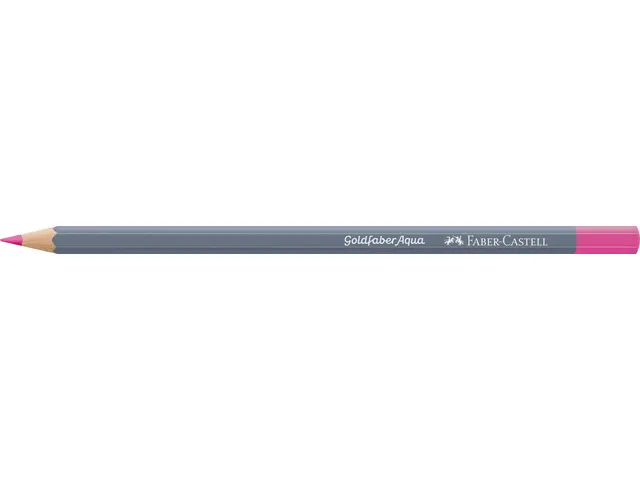 Crayon de couleur Aquarellables Faber-Castell Goldfaber 123 fuchsia