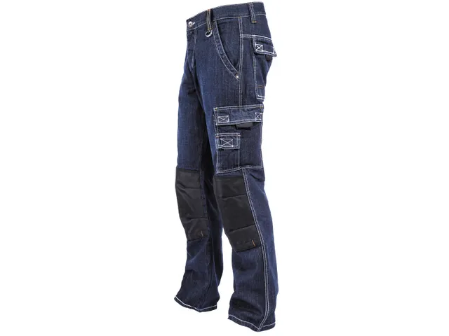 Bram's Paris Sander 1.3590/A82 donkerblauw spijkerbroek - 33