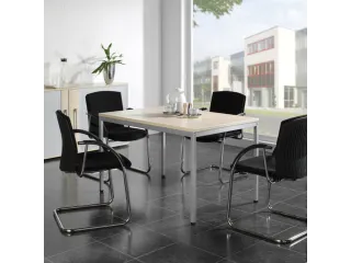 Bureau Hxbxd 720x1600x800mm Bladdecor Wit Frame Ral9006 - 4
