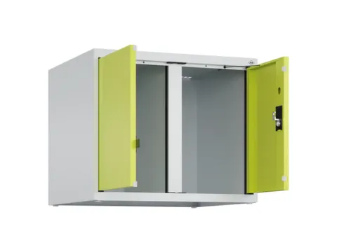 opzetkast,v. locker voor scheiding van kleding,2vak.,vak B 300mm