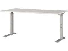 In hoogte verstelbaar bureau,HxBxD 680-910x1600x800mm,blad spaanplaat