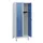 schoollocker,HxBxD 1630x600x500mm,2vak,vak B 300mm,draaigrendel,voeten