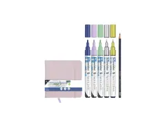 Workshoppakket Flower Power tekenen Schneider inclusief toebehoren NL