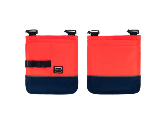 Tricorp 653004 Swing Pockets High Vis Bicolor Toolpocket Rood/blauw