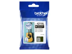 Inktcartridge Brother LC-421XLBK zwart