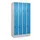 dubbeldekse locker,HxBxD 1950x1000x500mm,4x2vak.,vak B 250mm