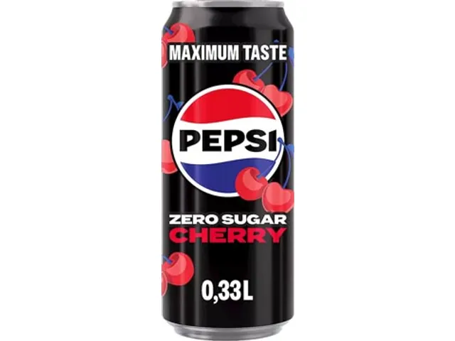 Zero Sugar Cherry frisdrank sleek blik 33 cl 12 stuks