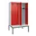 locker met bank,voor scheiding van kleding,HxBxD 2120x1200x815mm,4vak