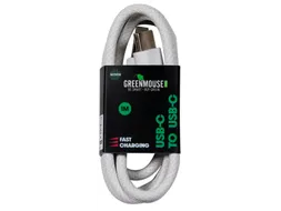 Kabel Green Mouse USB-C naar USB-C data Woven 1m