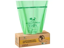 Afvalzak bio Mr. Green Mind 45x50cm 20 liter dispenser 125 stuks