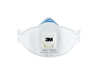 Stofmasker 3M Aura voor schuren 9322 FFP2 met ventiel 2 stuks - 4
