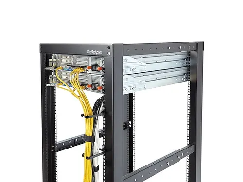 1U verticale kabel-D-ringhaak voor serverracks 4,5 x 10 cm
