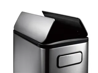 Stijlvolle Pedaalemmer Ecofly Step Bin 45 Liter Mat Rvs - 2