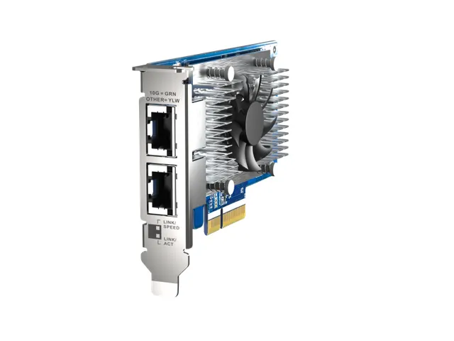 QNAP QXG-10G2T-X710, Intern, Bedraad, PCI Express, Ethernet, 1000 Mbit