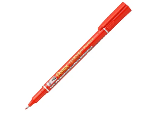 Pentel NF450-B Permanente marker Extra Fijne punt 1,2mm Rood