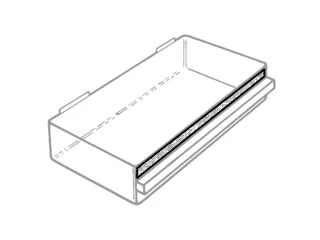 Magazijnunit Staalplaat Behuizing 555x307x150mm 40 Lades Gesorteerd - 8