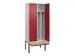 locker voor scheiding van kleding,HxBxD 2120x800x815mm,2vak