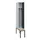 locker met bank,voor scheiding van kleding,HxBxD 2120x300x815mm,1vak