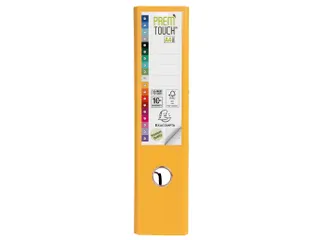 Ordner PP Prem'Touch A4maxi 80mm geel - 8