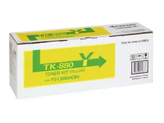 KYOCERA TK-880Y, 18000 pagina's, Geel, 1 stuk(s)