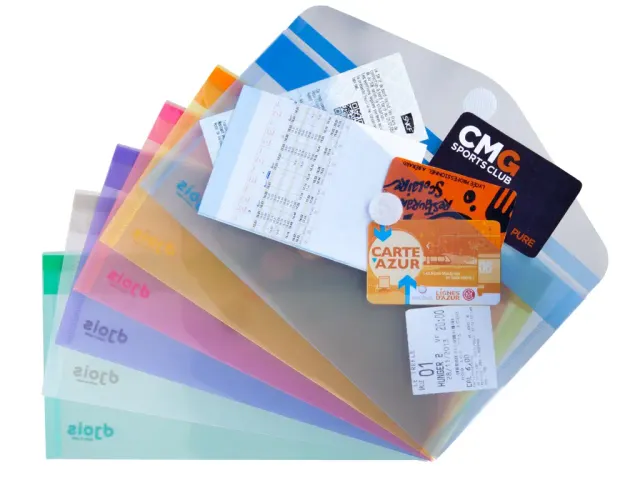 Enveloptas Djois Color Collection A6 horizontaal assorti