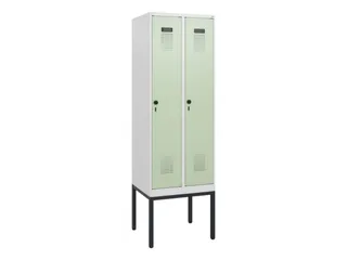 schoollocker,HxBxD 1950x600x500mm,2vak,vak B 300mm,draaigrendel - 2