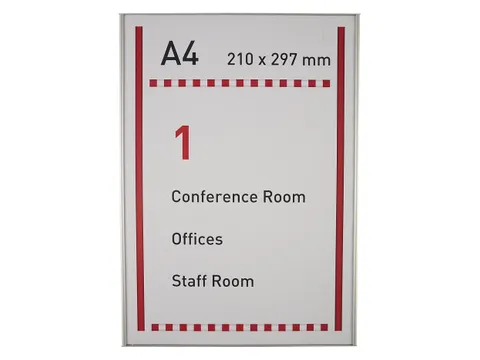 Menoor Deurbord Premium Vlak A4