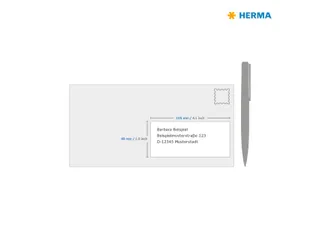 HERMA 4635 Premium etiketten A4 105x48mm Wit 2400 stuks - 4