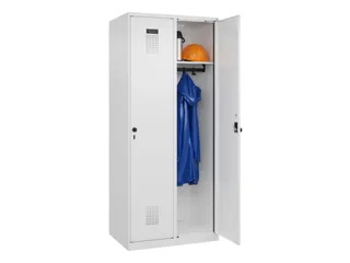 locker,HxBxD 1850x800x500mm,2vak,vak B 400mm,draaigrendel - 1