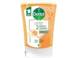 Dettol No Touch Handzeep Extra Care Honing & Galamboter vulling 250ml - 4