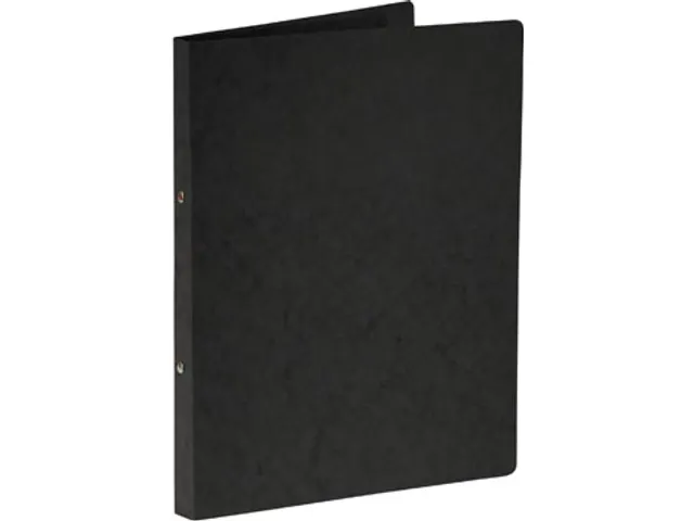 Ringmap A4 Uit Glanskarton 2 Rings O-mech 16mm Zwart