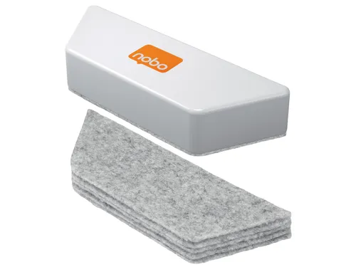 Whiteboardwisser Nobo magnetisch met verwisselbare strip