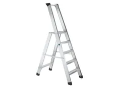 veiligheidsladder,eenzijdig,4treden m. R13-laag,stand H 1,06m